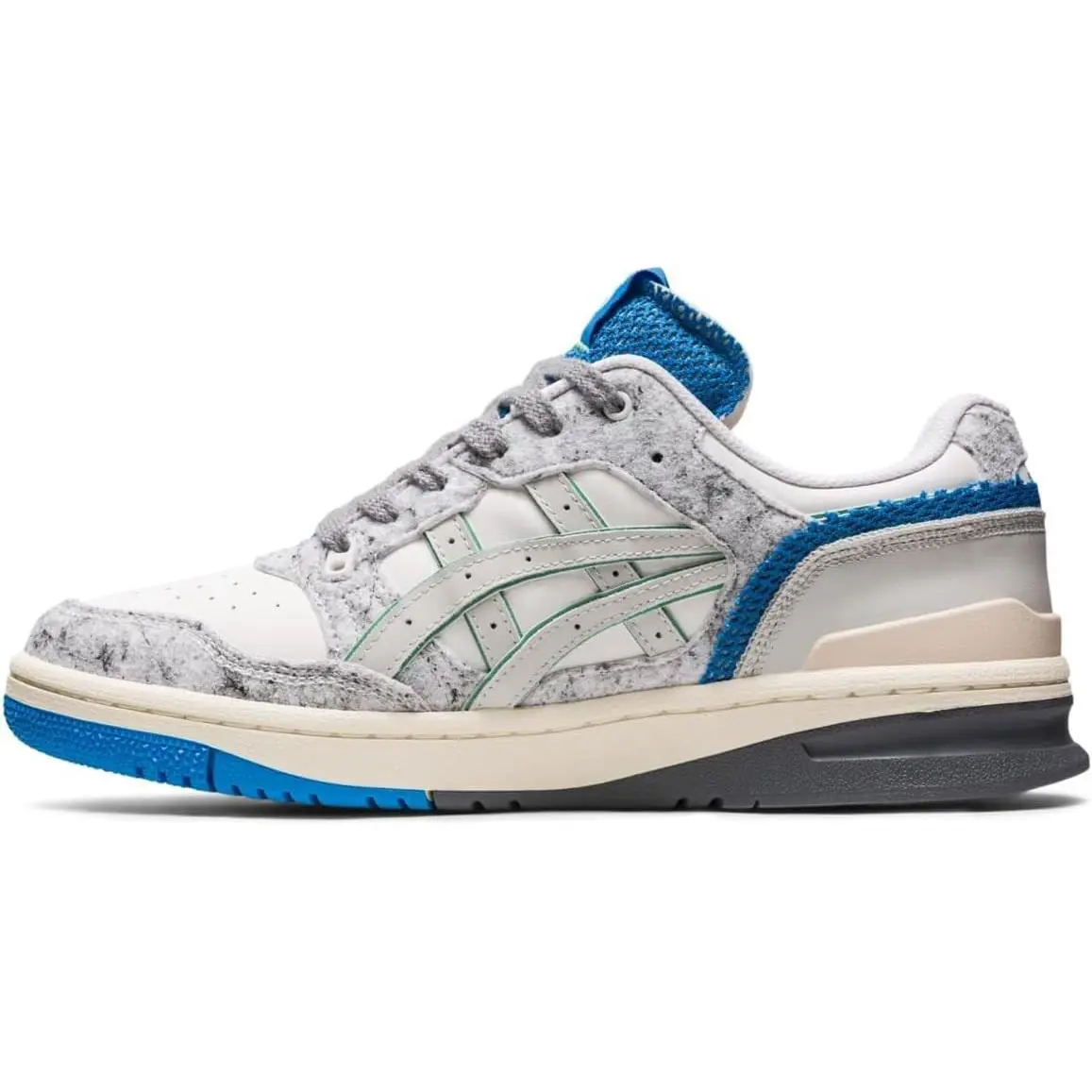Asics Unisex EX89 Shoes 7M / 8.5W White/dolphin Blue -A1