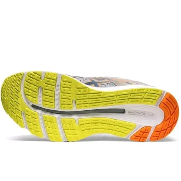 Asics shoes - GEL-Cumulus 21 - Gray, Blue, Yellow & White (UPC: 193604016659) 1
