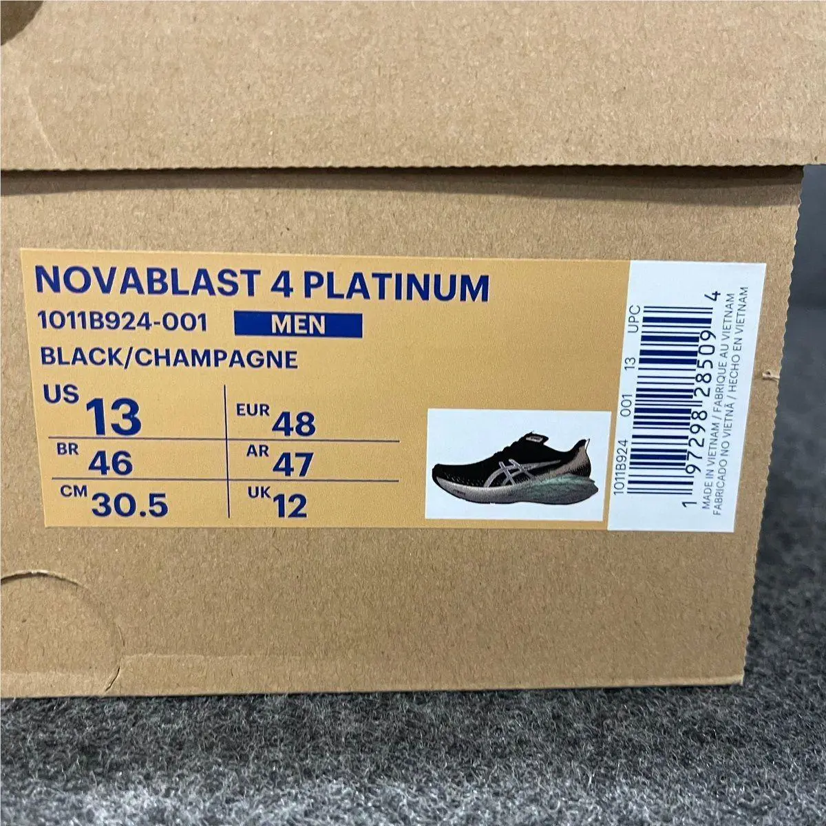 Asics shoes - VS185054 - vs-185054 - Black (UPC: 197298285094) 2