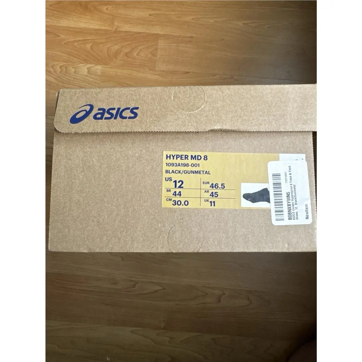 Asics shoes - ASICS Hyper Sprint - Hyper Sprint - 1093A197-001 - Black 10