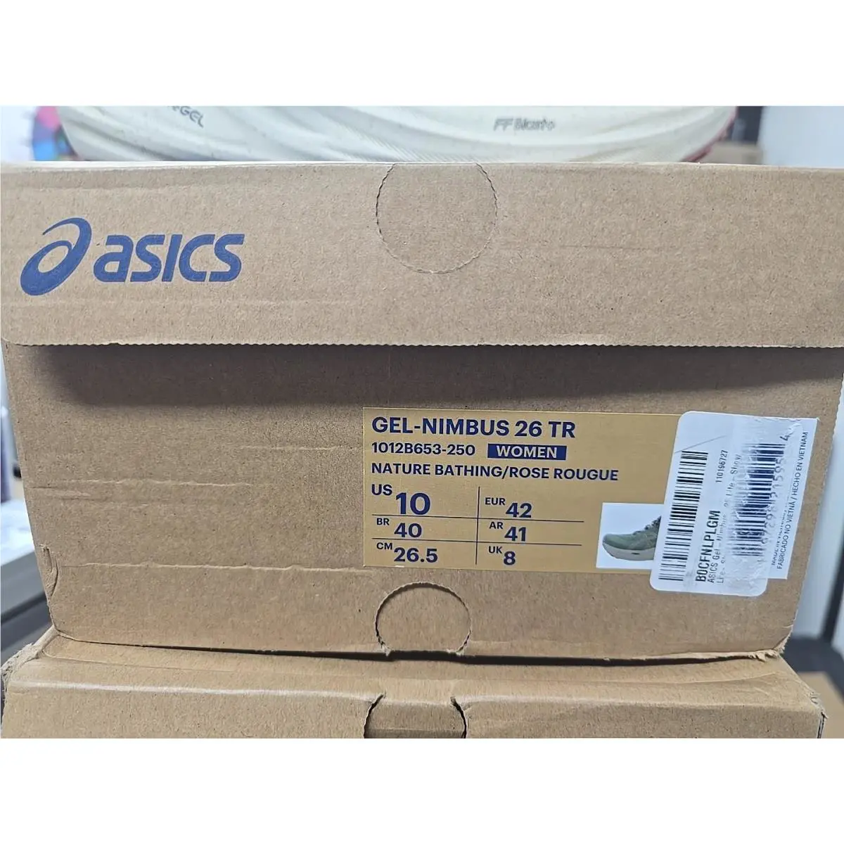 Asics Gel Nimbus 26 TR Nature Bathing/rose Rougue Women’s Size 10