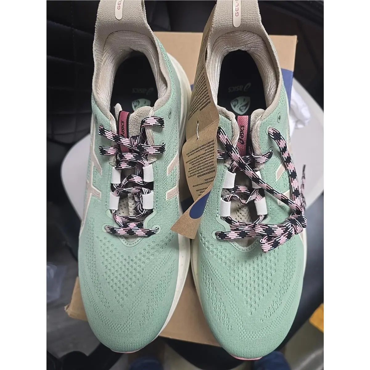 Asics shoes - ASICS Gel Nimbus - Gel Nimbus - 1012b654-250 - Green 1