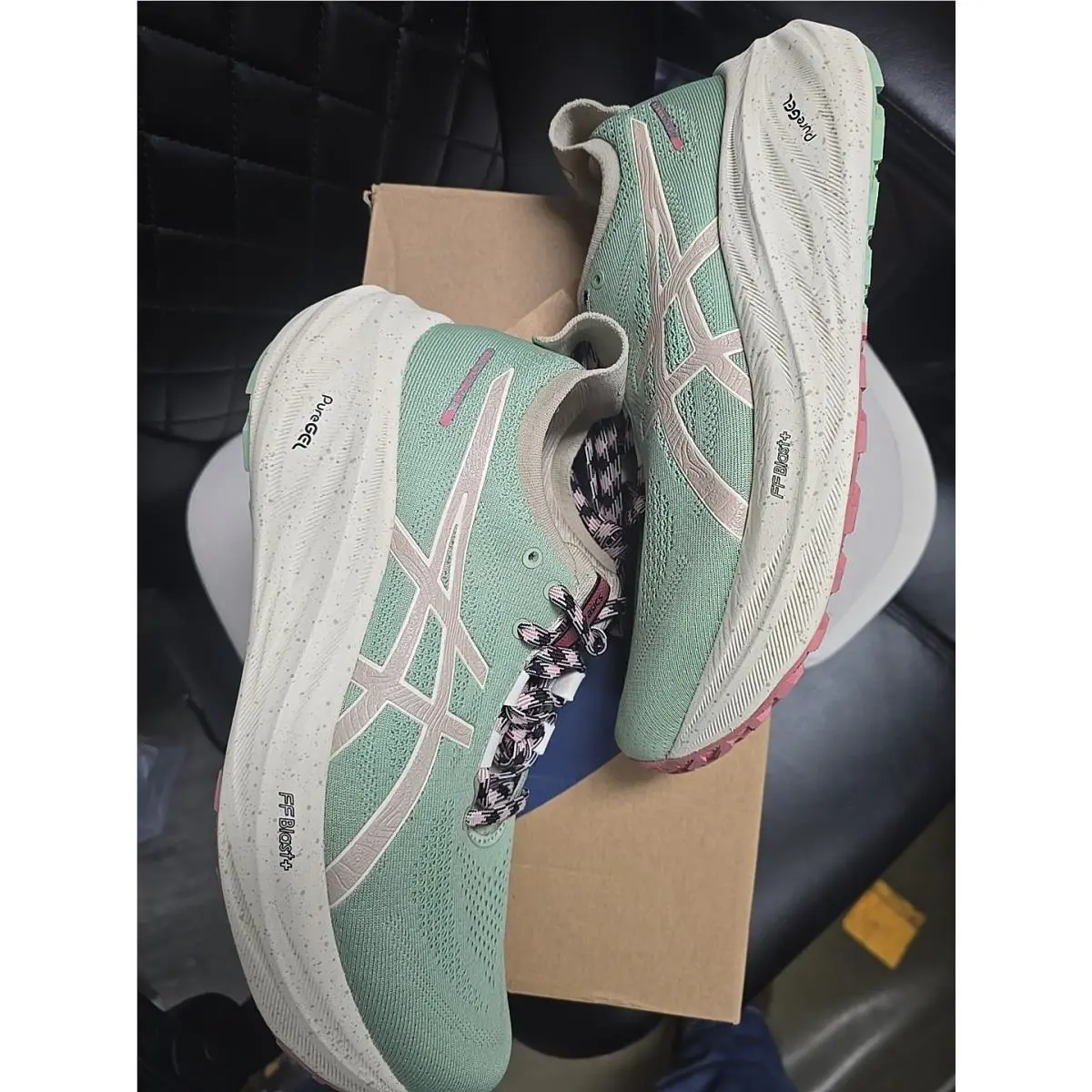 Asics shoes - ASICS Gel Nimbus - Gel Nimbus - 1012b654-250 - Green 3