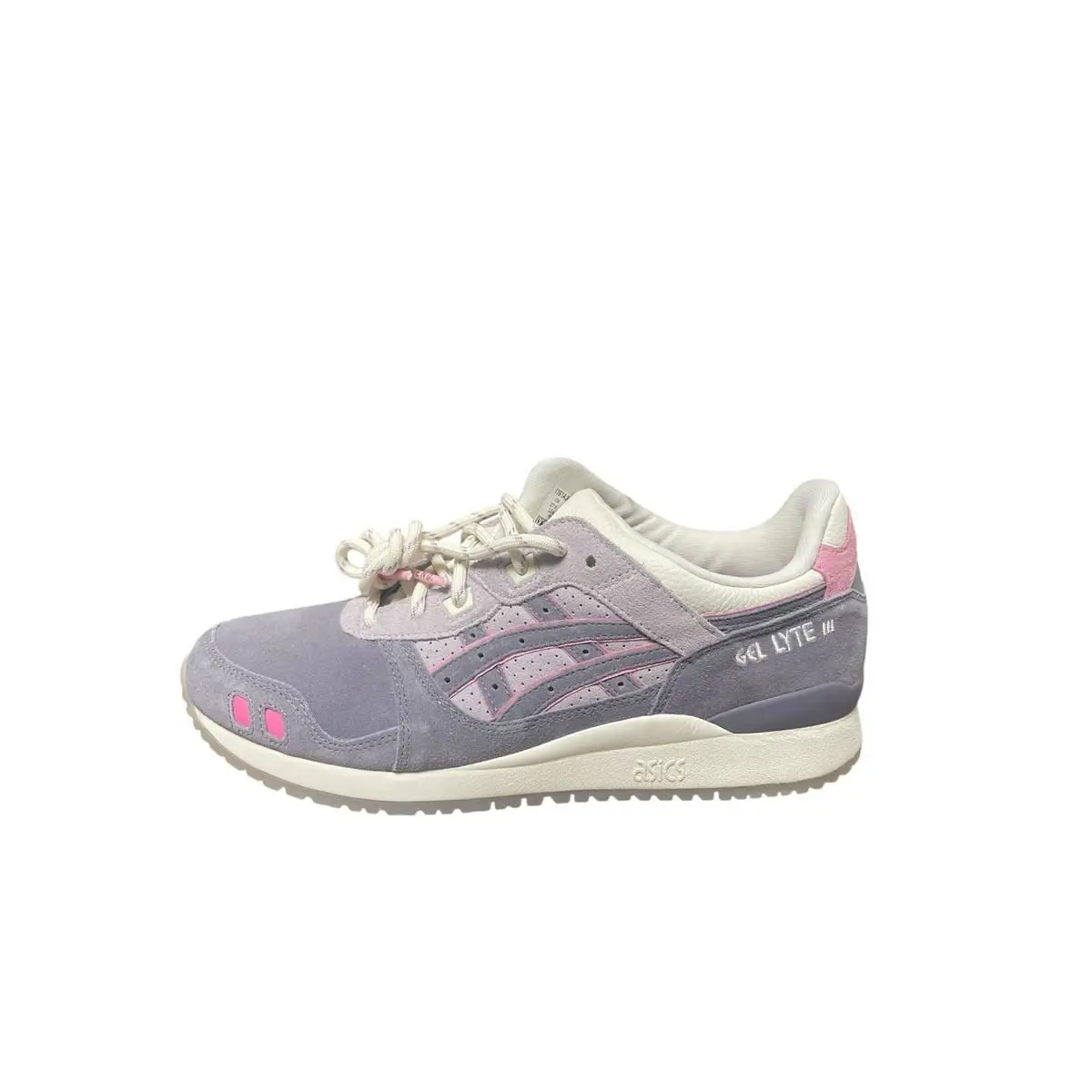 Asics Gel Lyte Iii OG Lavender Grey/ivory Size 9.5 CSC052838 - Multi-Color