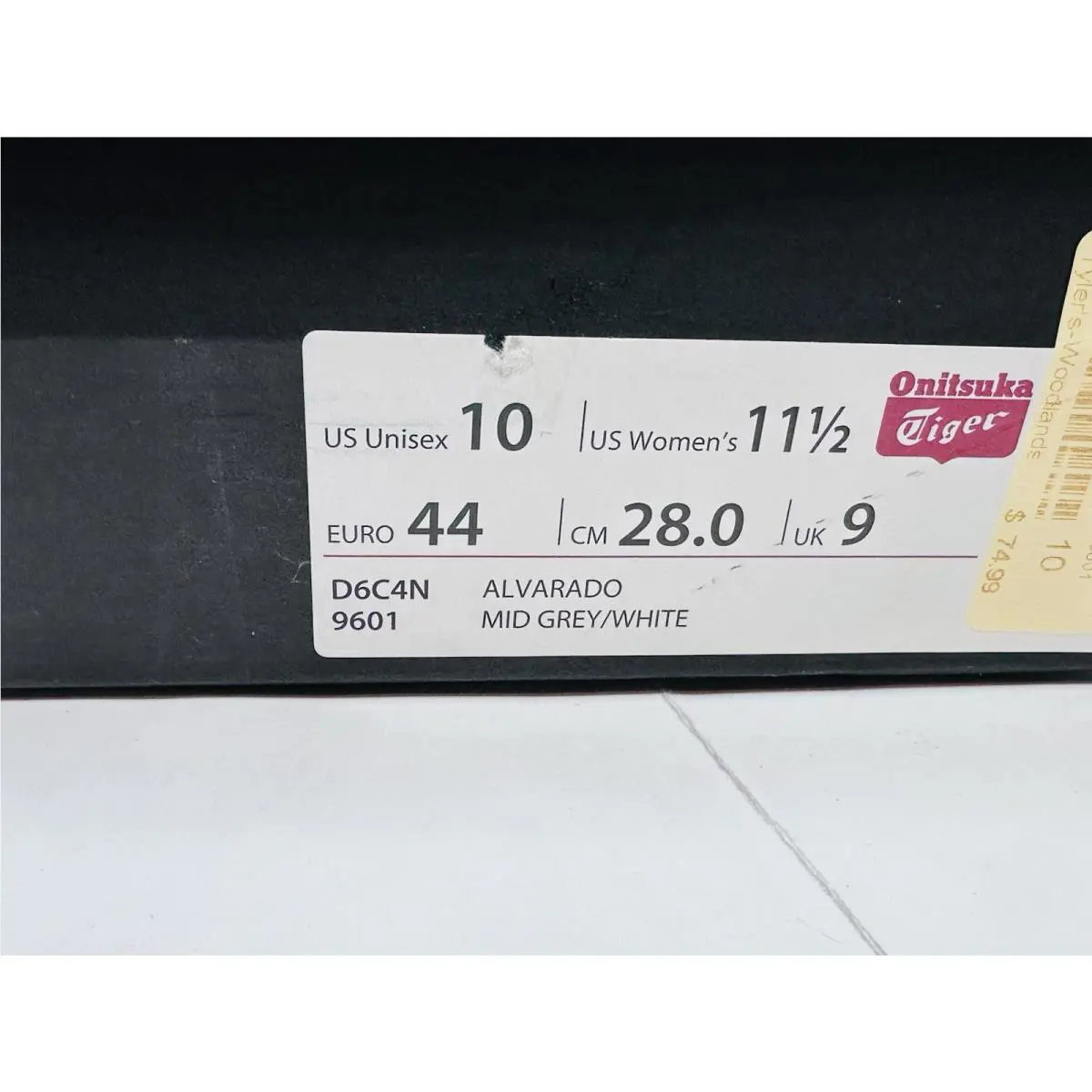 Asics shoes - TIGER ALLY - TIGER ALLY - D6C4N - Mid Gray/ White 5