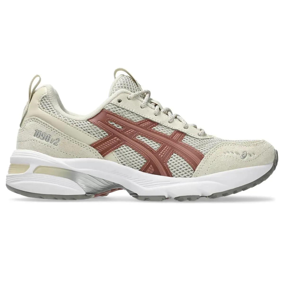 Asics Gel-1090v2 Womens Running Shoes Size 7.5 Light Dust Tan 1202A480-021