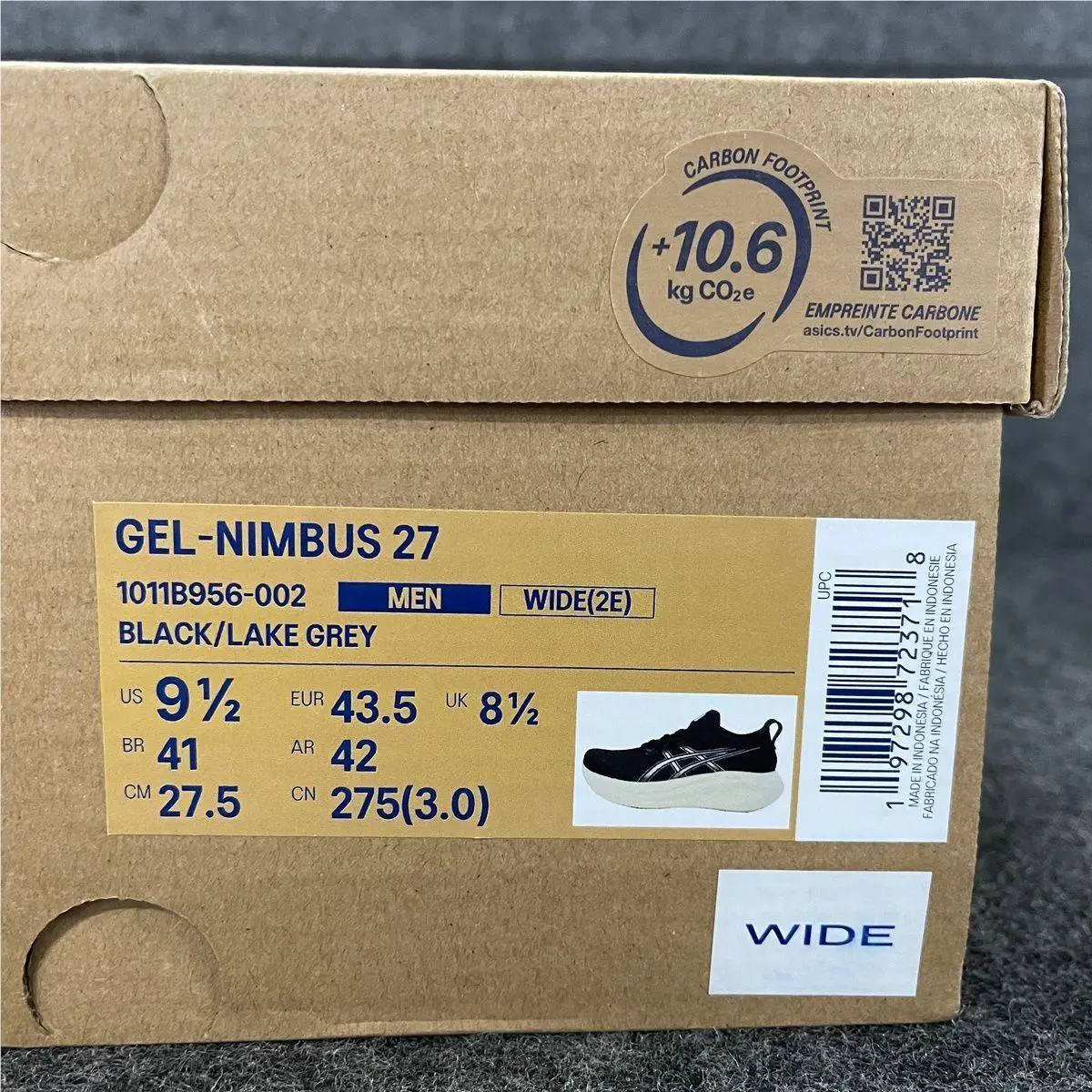 Asics shoes - VS185610 - vs-185610 - Black (UPC: 197298723718) 2