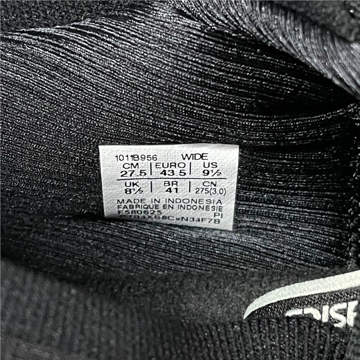 Asics shoes - VS185610 - vs-185610 - Black (UPC: 197298723718) 4