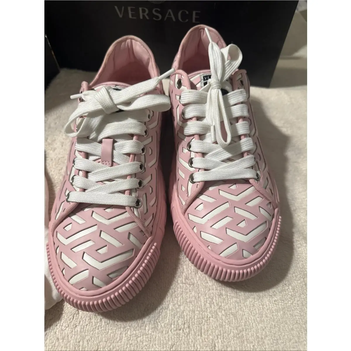 Versace shoes - Versace Greca - Greca - Pink 3
