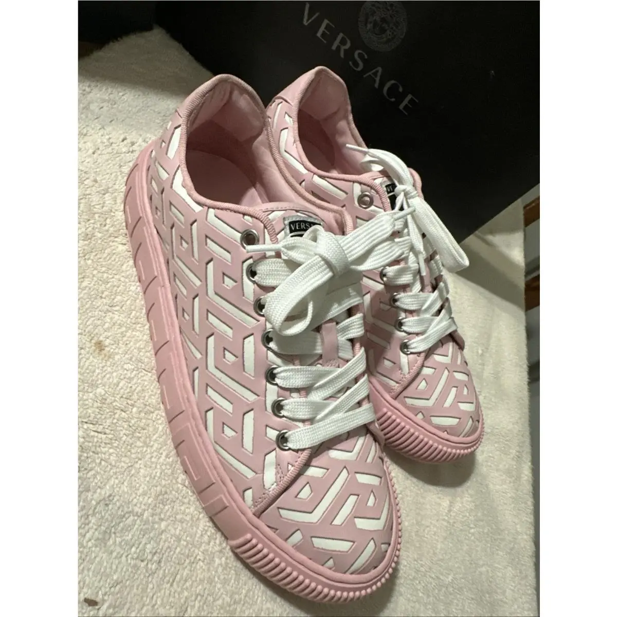 Versace shoes - Versace Greca - Greca - Pink 4