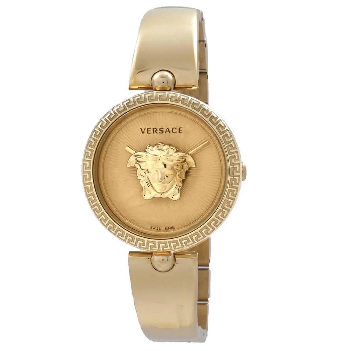 Palazzo Empire Quartz Gold Dial Ladies Watch VECQ00618 by Versace