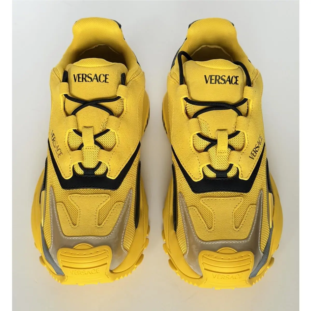 Versace Mercury M_VS_04 Sneakers Yellow 7 US 40 Euro 1016306