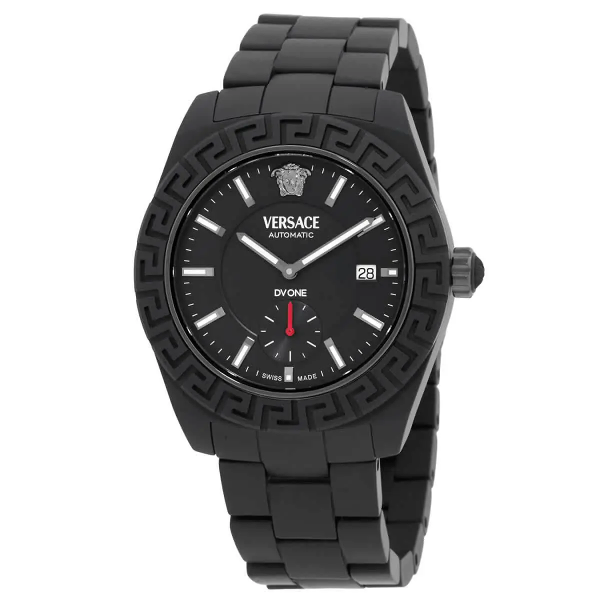 DV One Automatic Black Dial Men`s Watch VE7K00123 by Versace