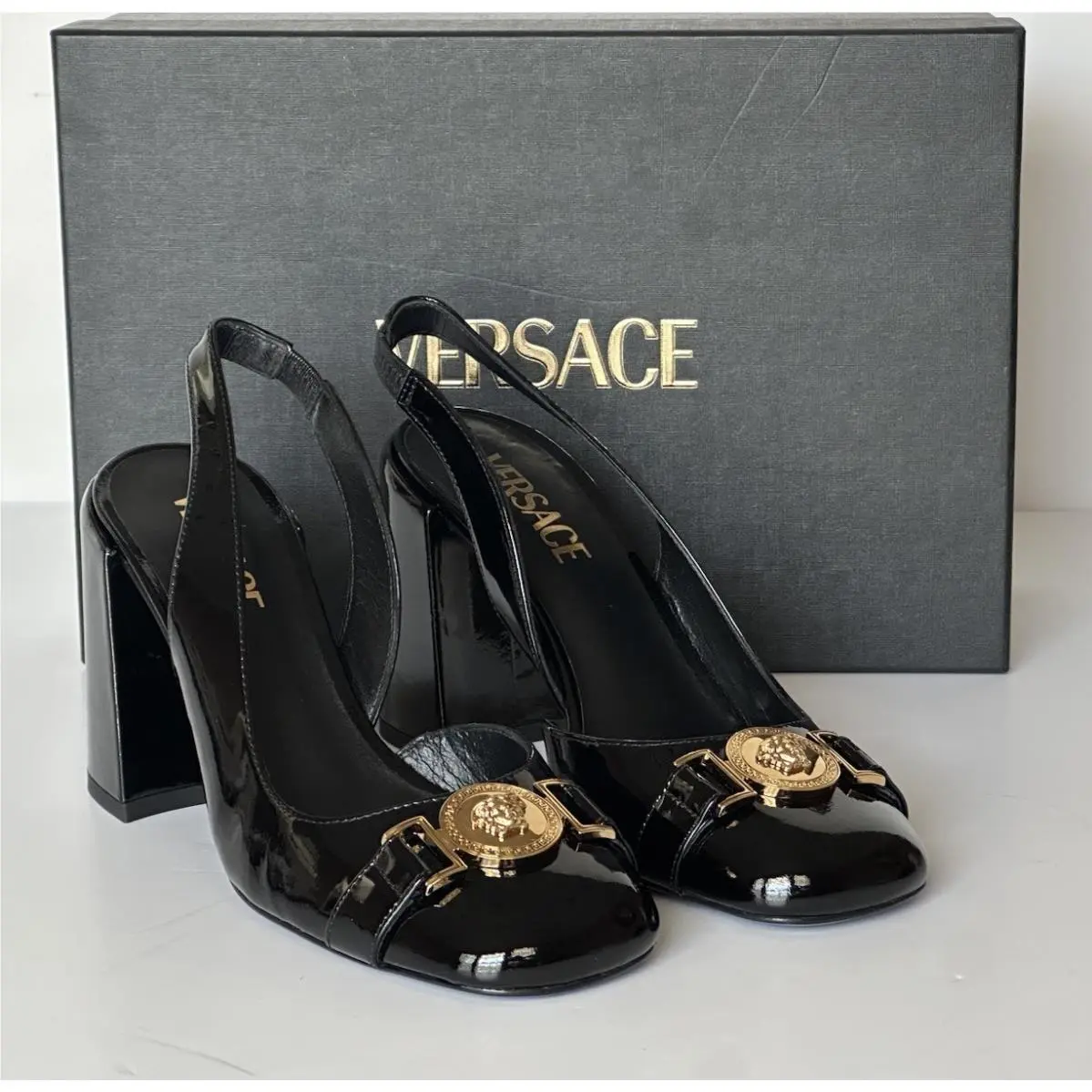 Versace shoes - Medusa Head - Medusa Head - Black (UPC: 8053609557965) 11