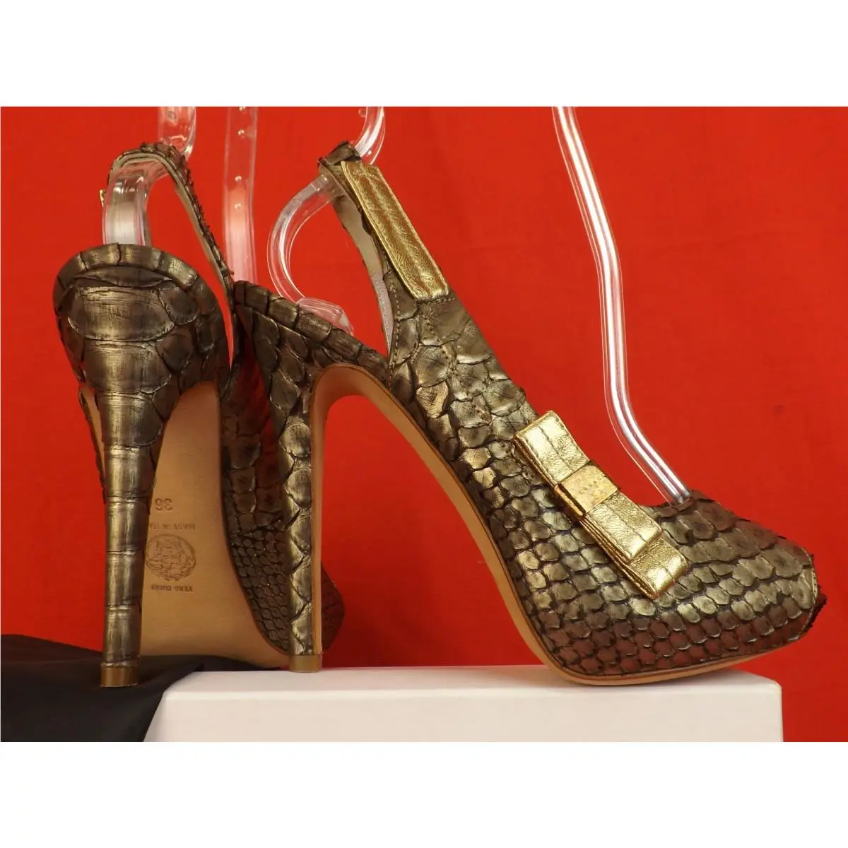 Versace shoes - DSF952-Q - DSF952-Q - BRONZE 2