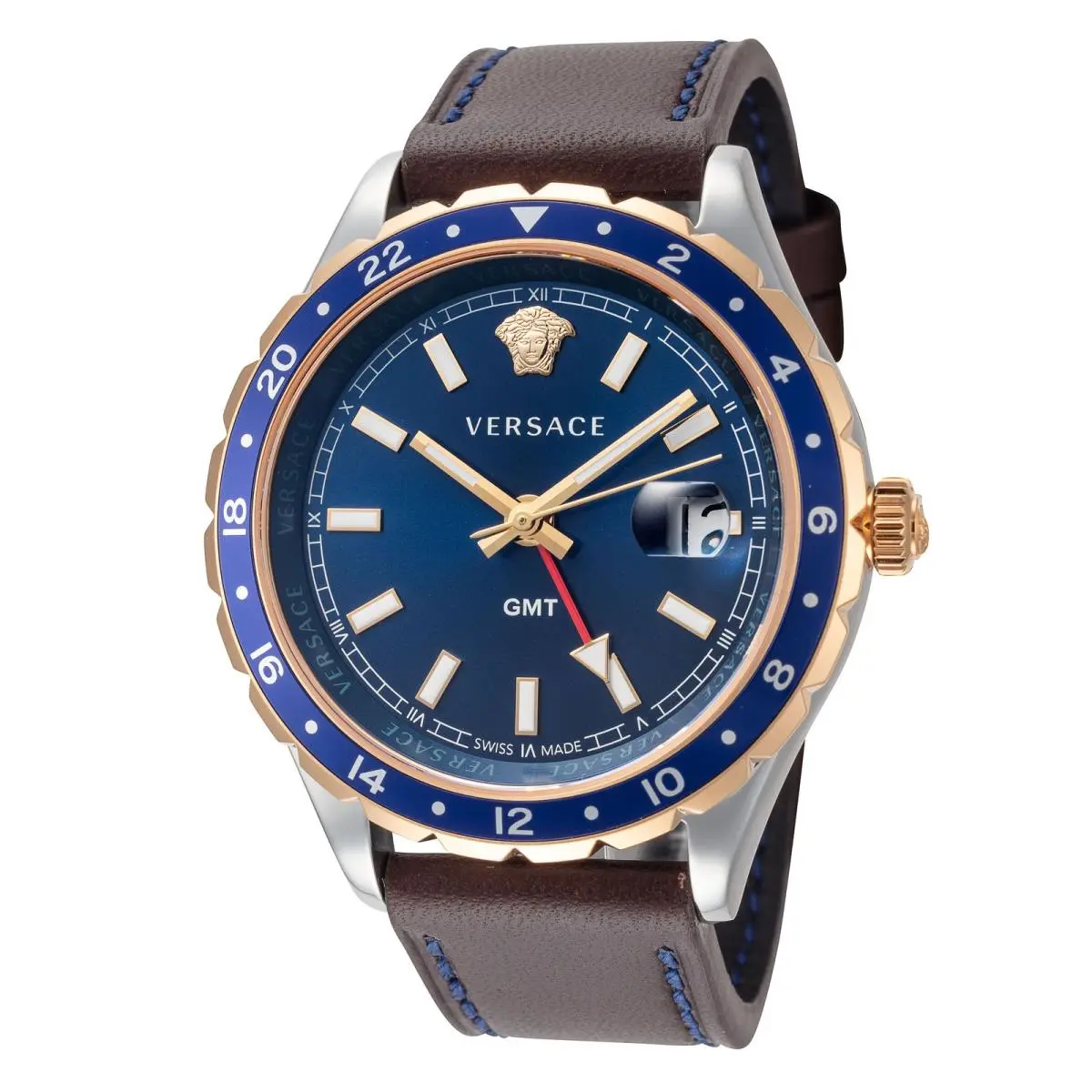 Versace Men`s Hellenyium 42mm Quartz Watch V11080017