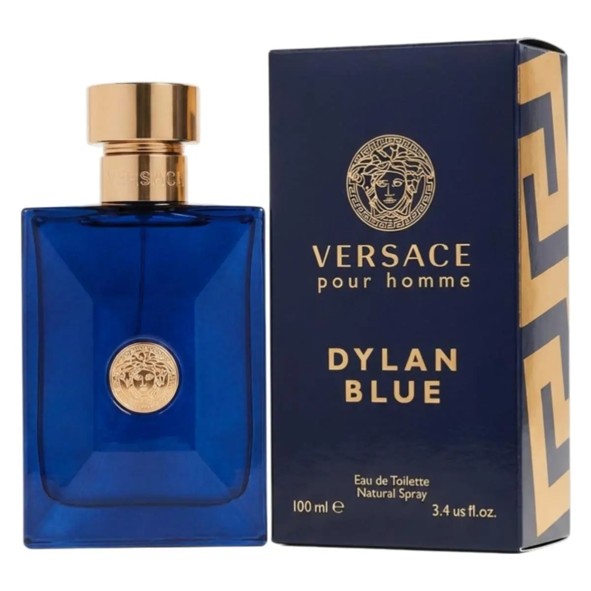Versace Dylan Blue Pour Homme Cologne Edt Spray 3.4 oz 100 ml