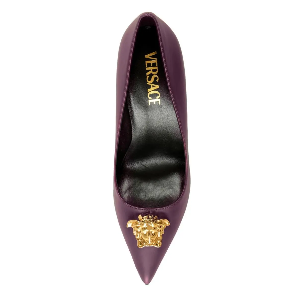 Versace shoes - Versace Gold Medusa - Gold Medusa - Deep Purple/Gold (UPC: 8054034477057) 6