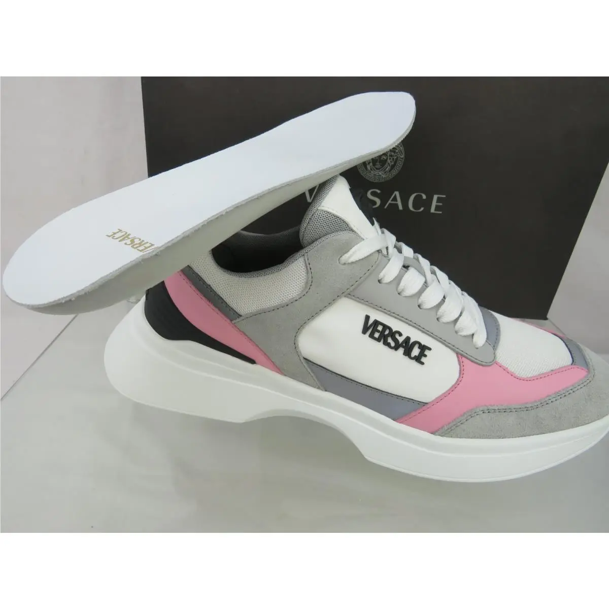 Versace shoes - Versace Greca - Greca - Pink 5