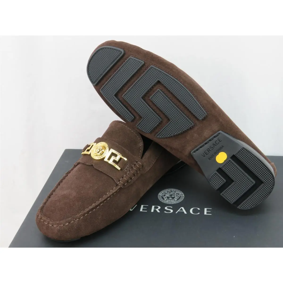 Versace shoes - Brown (UPC: 8052555909569) 3