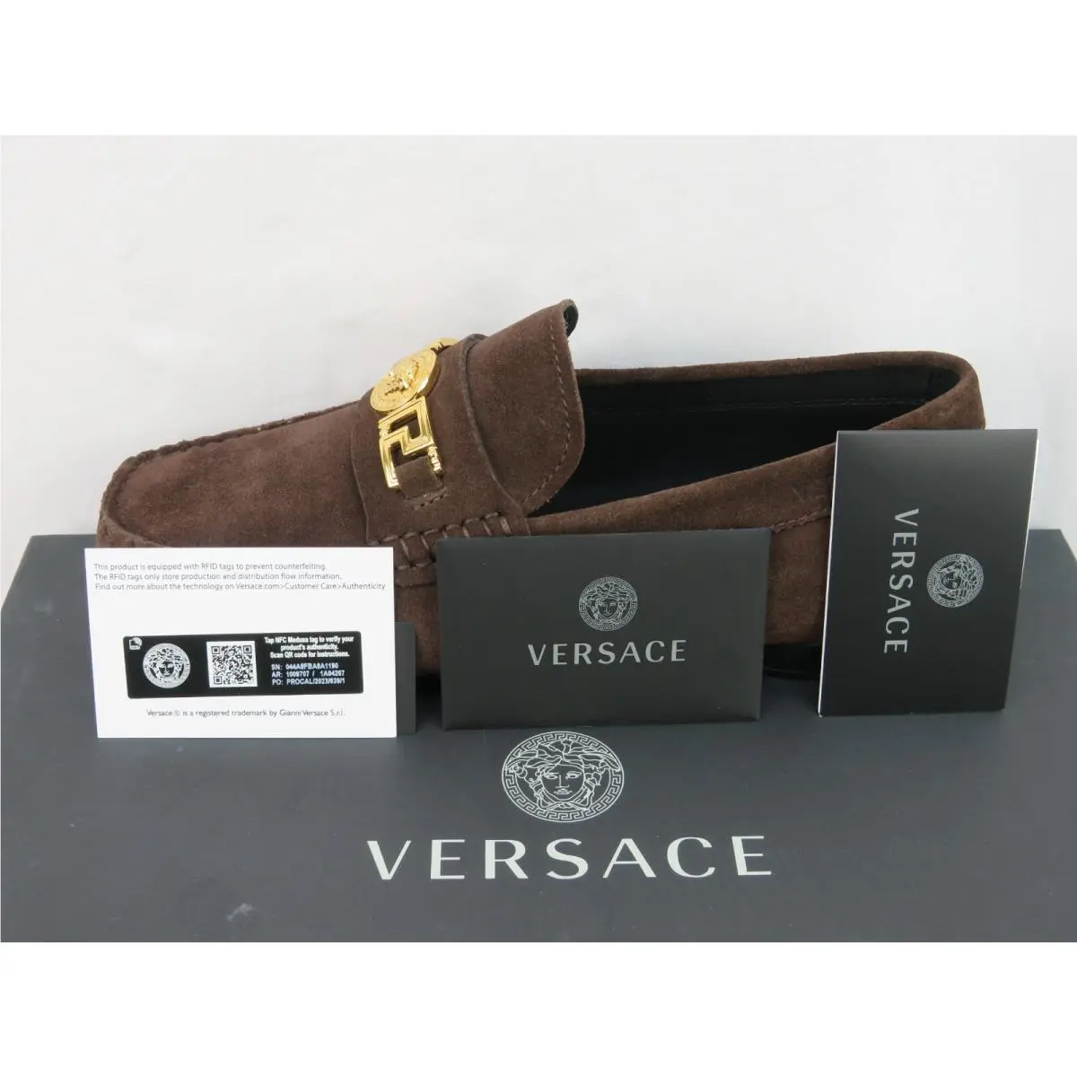 Versace shoes - Brown (UPC: 8052555909569) 10