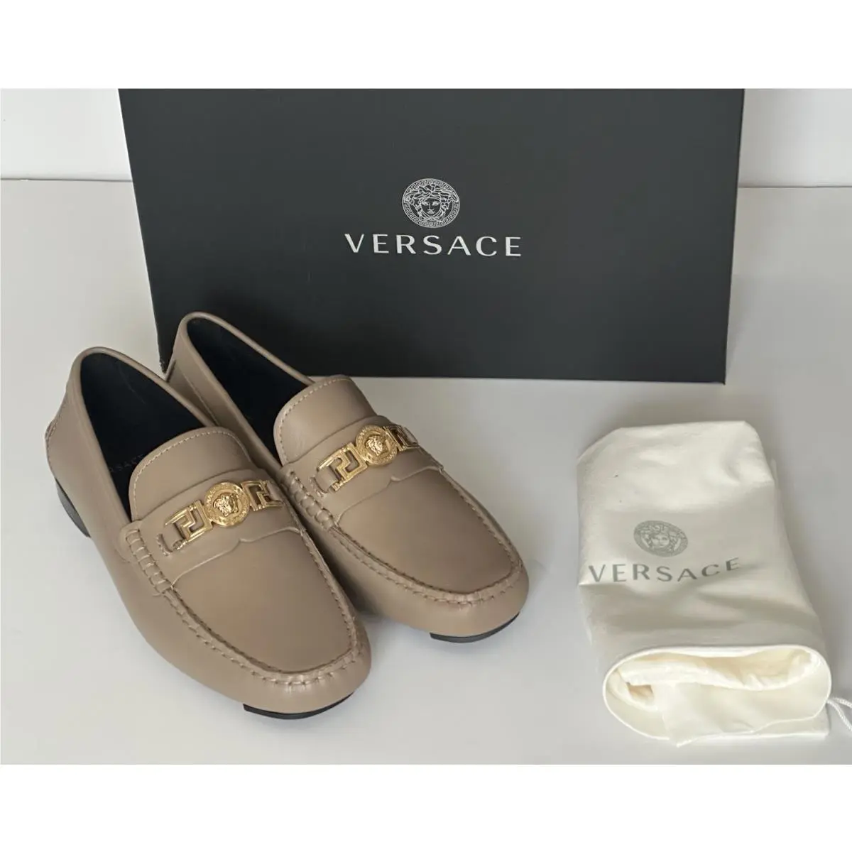 Versace shoes - Taupe (UPC: 8056204604560) 11