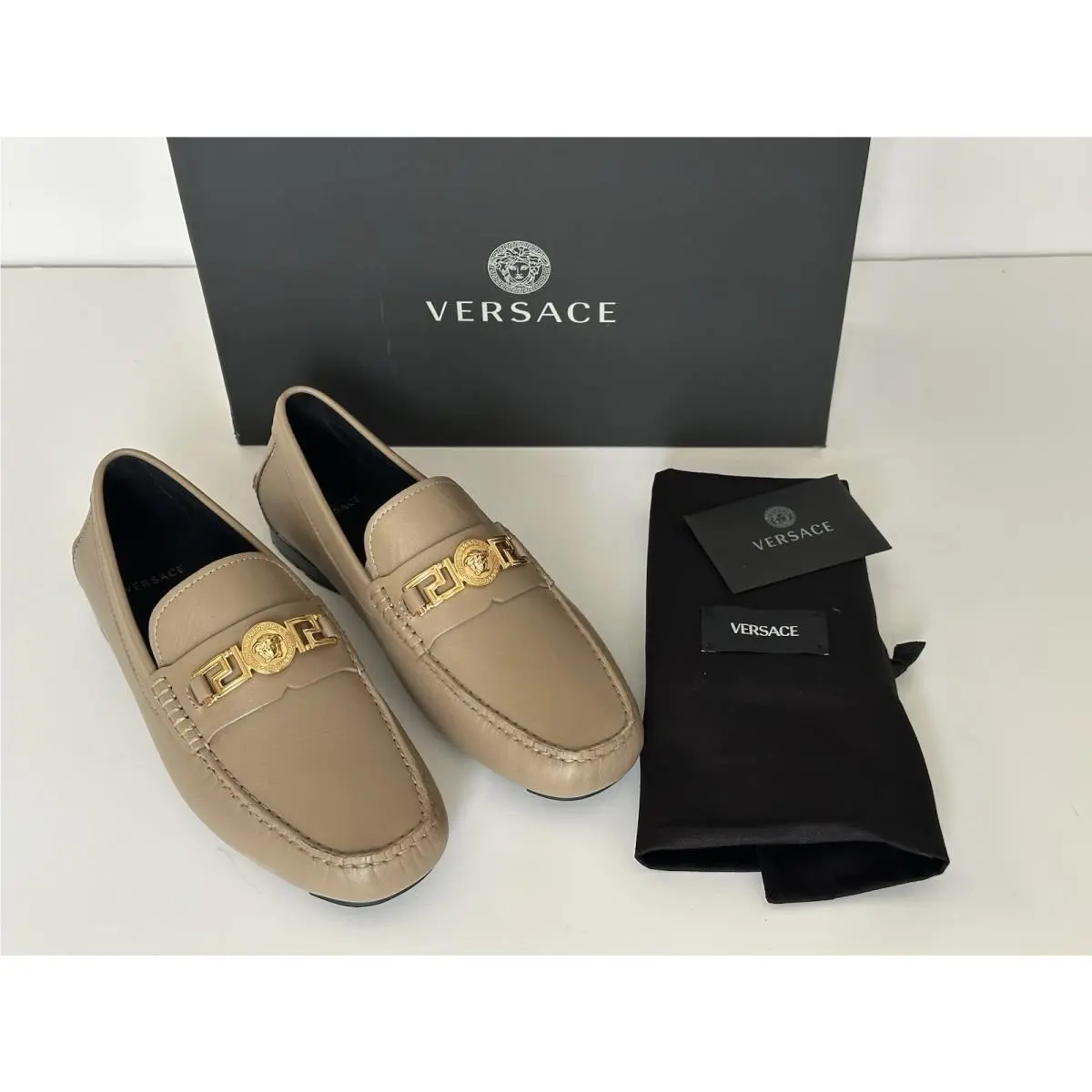 Versace shoes - Taupe (UPC: 8056204604560) 13