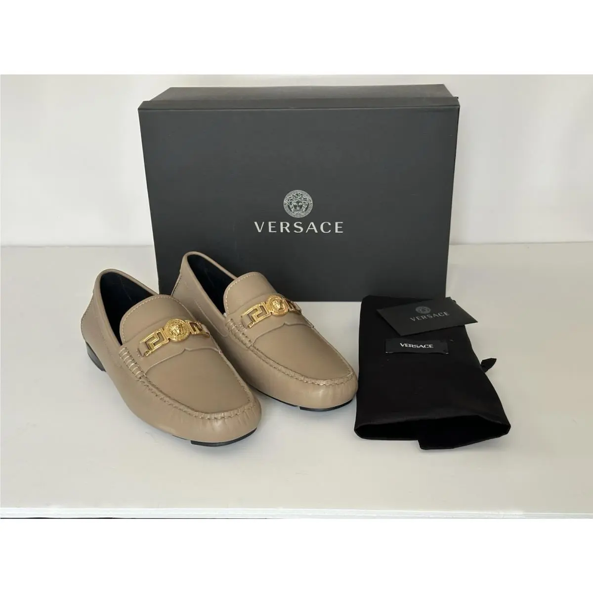 Versace shoes - Taupe (UPC: 8056204604560) 12