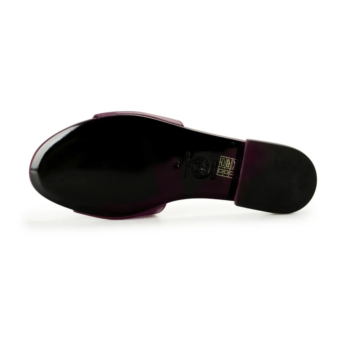 Versace shoes - Plum Purple/Gold (UPC: 8054034477231) 4