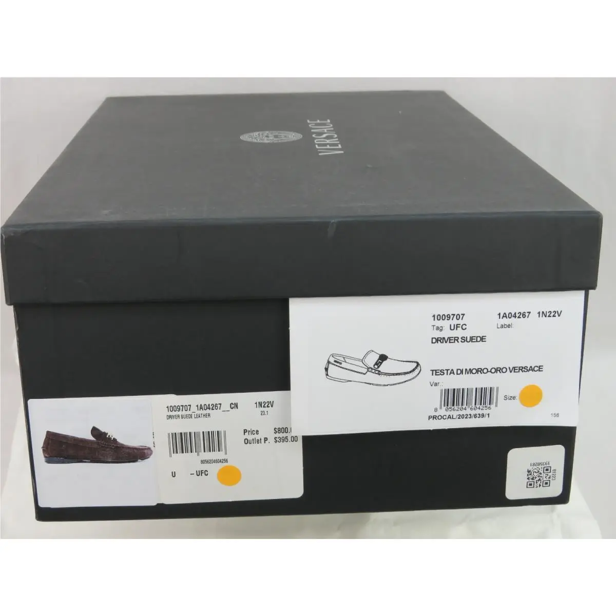 Versace shoes - Brown (UPC: 8052555909569) 11