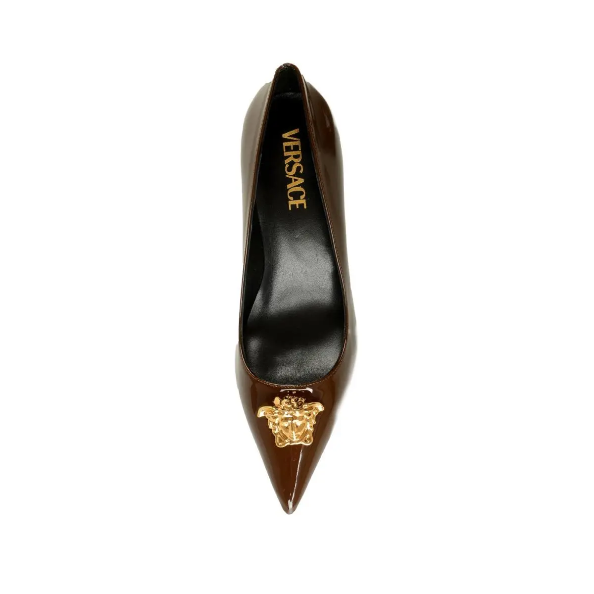 Versace shoes - Versace Gold Medusa - Gold Medusa - Chocolate Brown/Gold (UPC: 8054034472366) 5