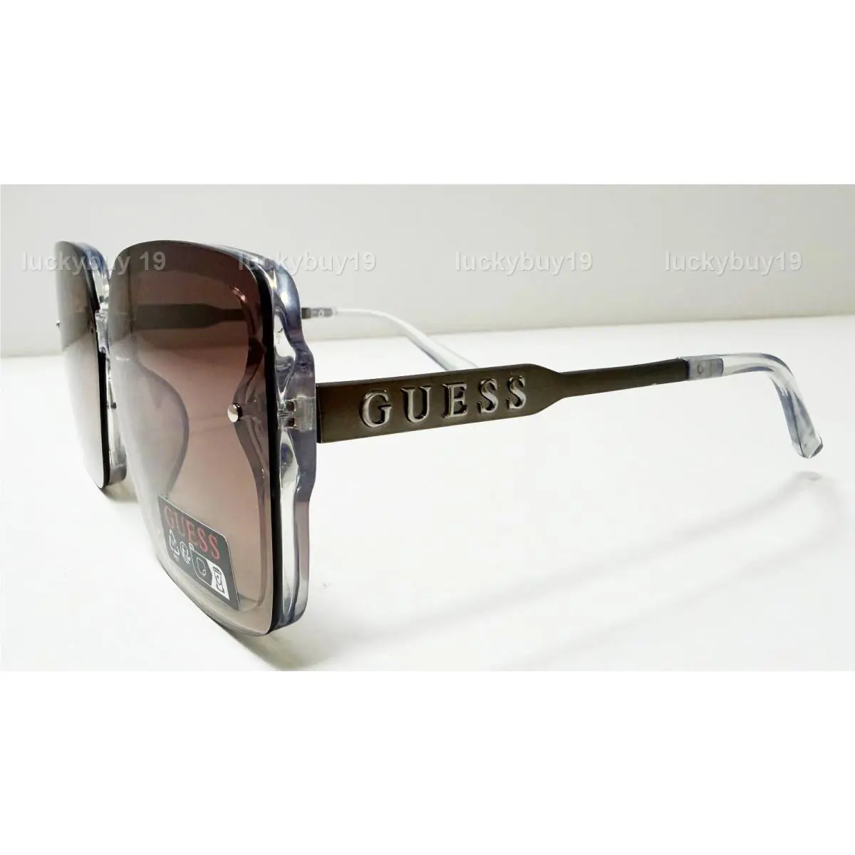 Guess GO00093 Brown Oversized Women Sunglasses Gift Idea /632/New