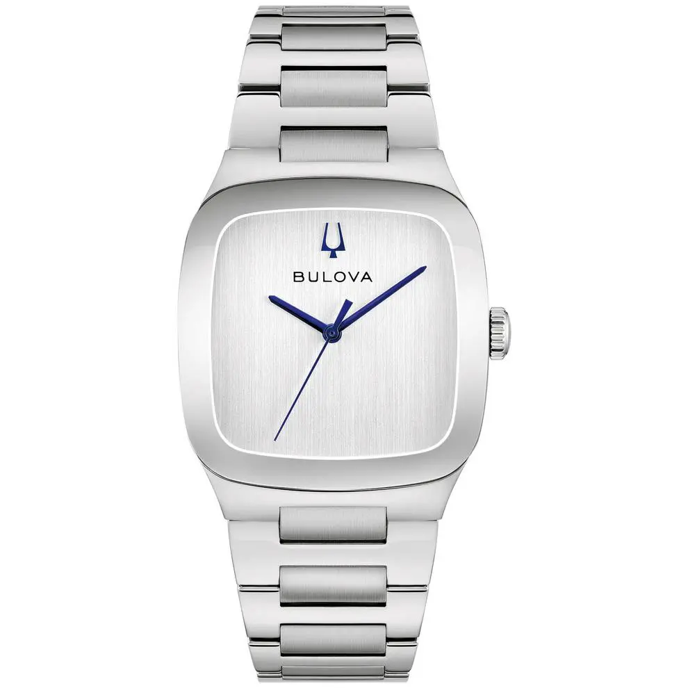 Bulova Latin Grammy Millennia Silver Tone Dial Mens Watch 96A336
