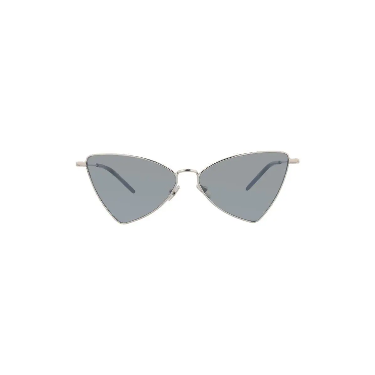 Saint Laurent Women 58mm Cat Eye Sunglasses Silver Silver Silver