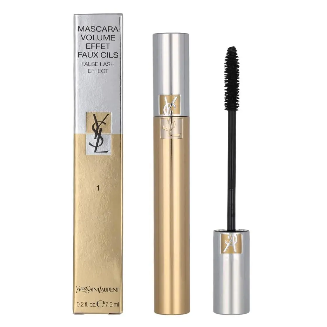 Yves Saint Laurent Volume Effet Cils Luxurious Mascara High Density Black For Women 0.2 Ounce