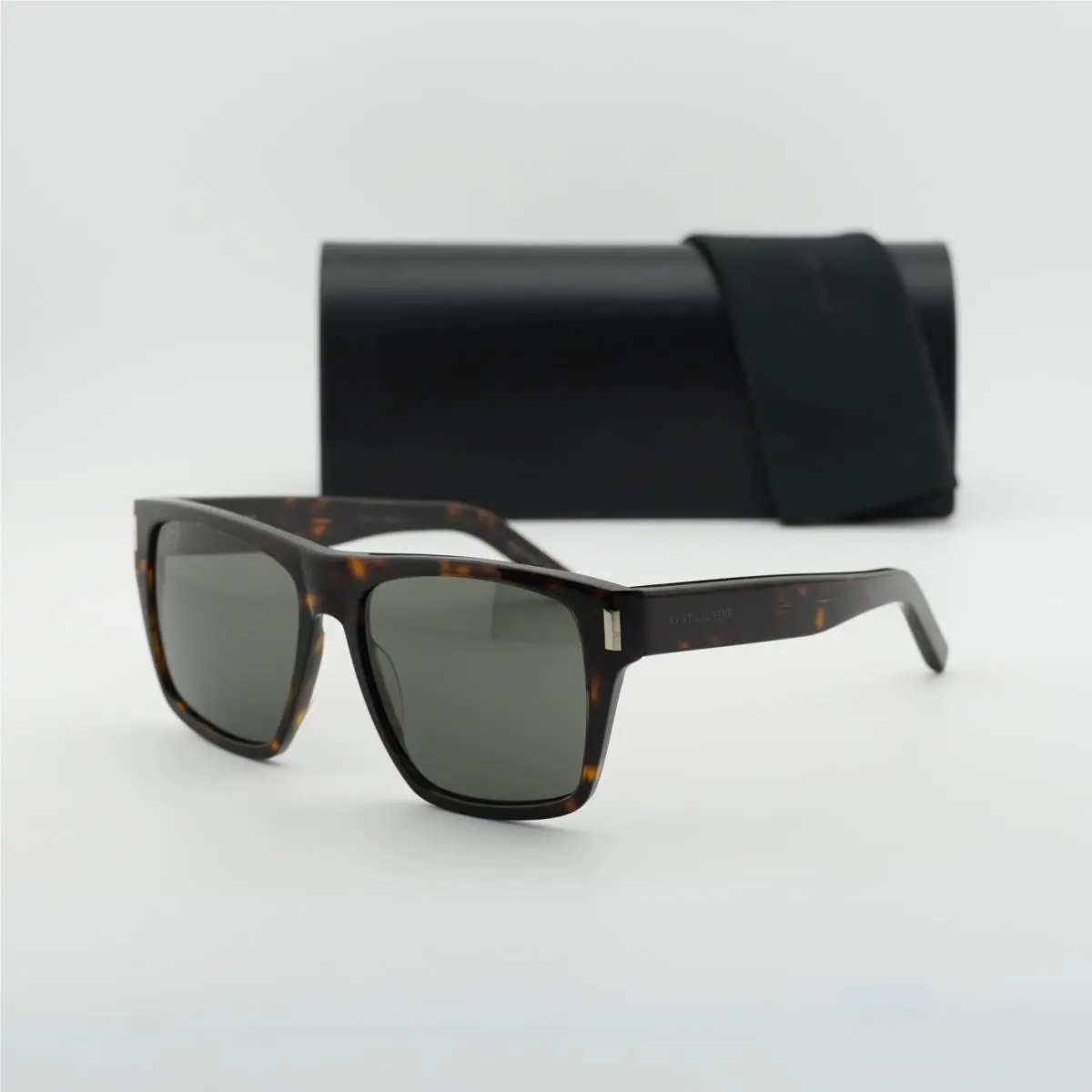Saint Laurent SL424 002 Havana/grey 56-16-145 Sunglasses