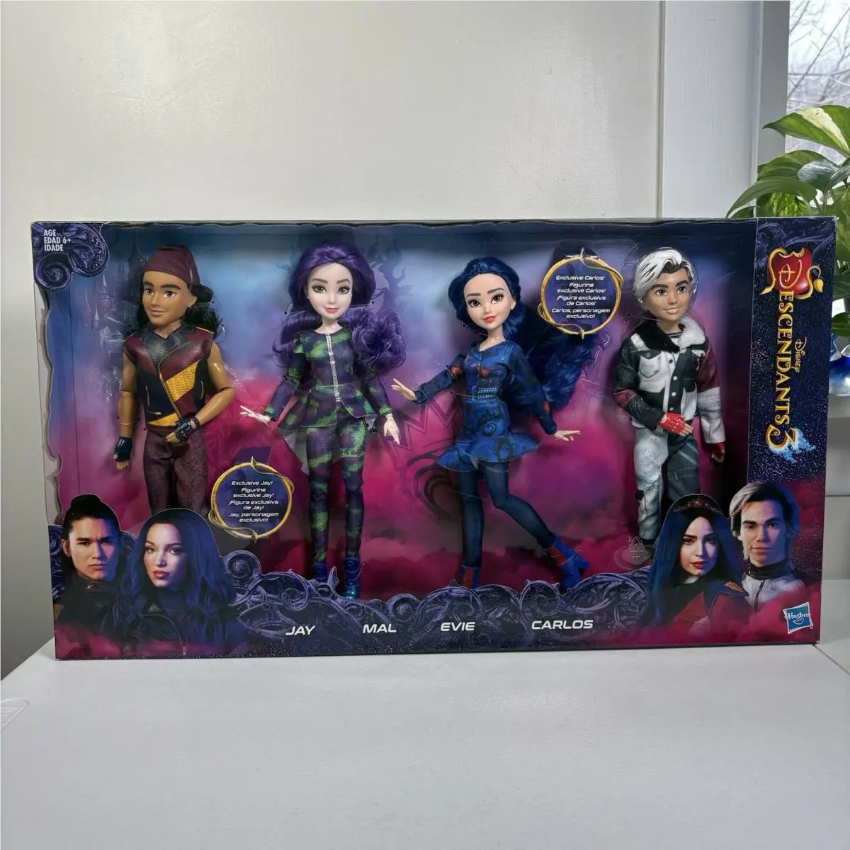 Disney Descendants 3 Isle Of The Lost Collection Dolls Jay Mal Evie Carlos