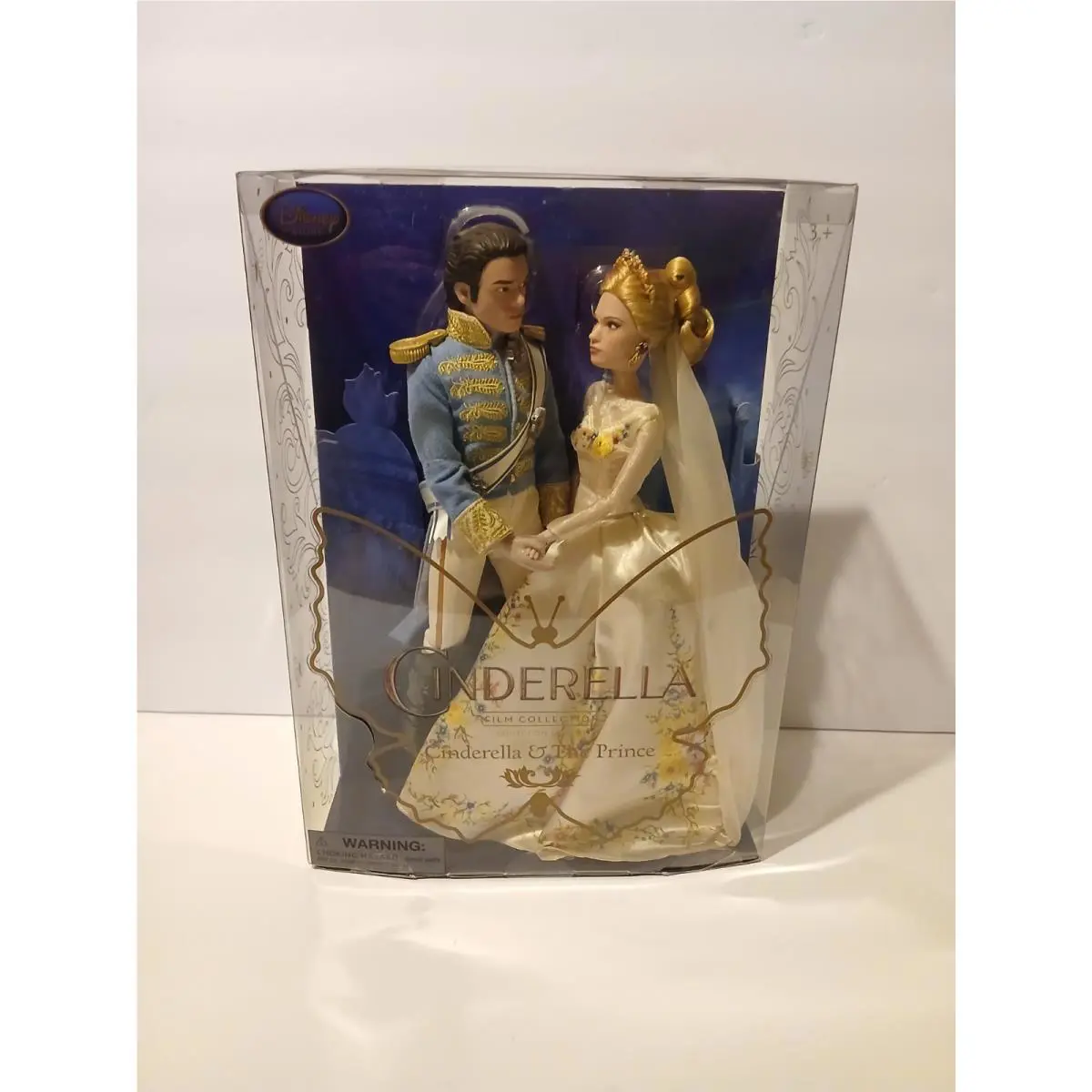 Disney Store Cinderella The Prince Live Action Movie Doll Set Film Collection