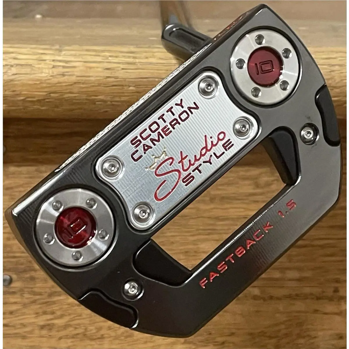 Scott  - Studio Style Fastback 1.5 - SCS - Xtreme Dark Finish - DLC - Red, Lie Angle: Black 0