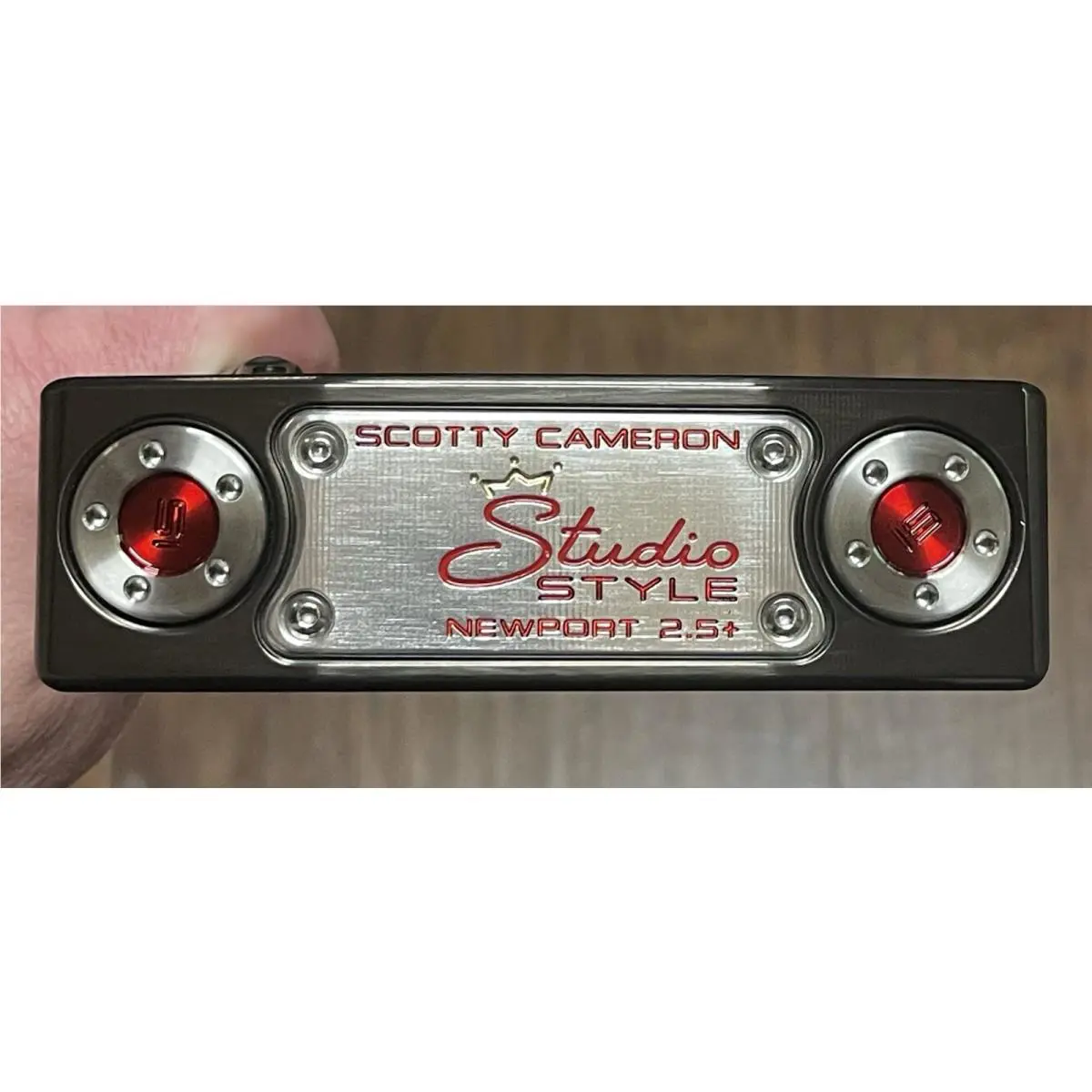 Scott  - Studio Style Newport 2.5 Plus - 2026 - Xtreme Dark Finish - DLC - Red, Lie Angle: Black 5