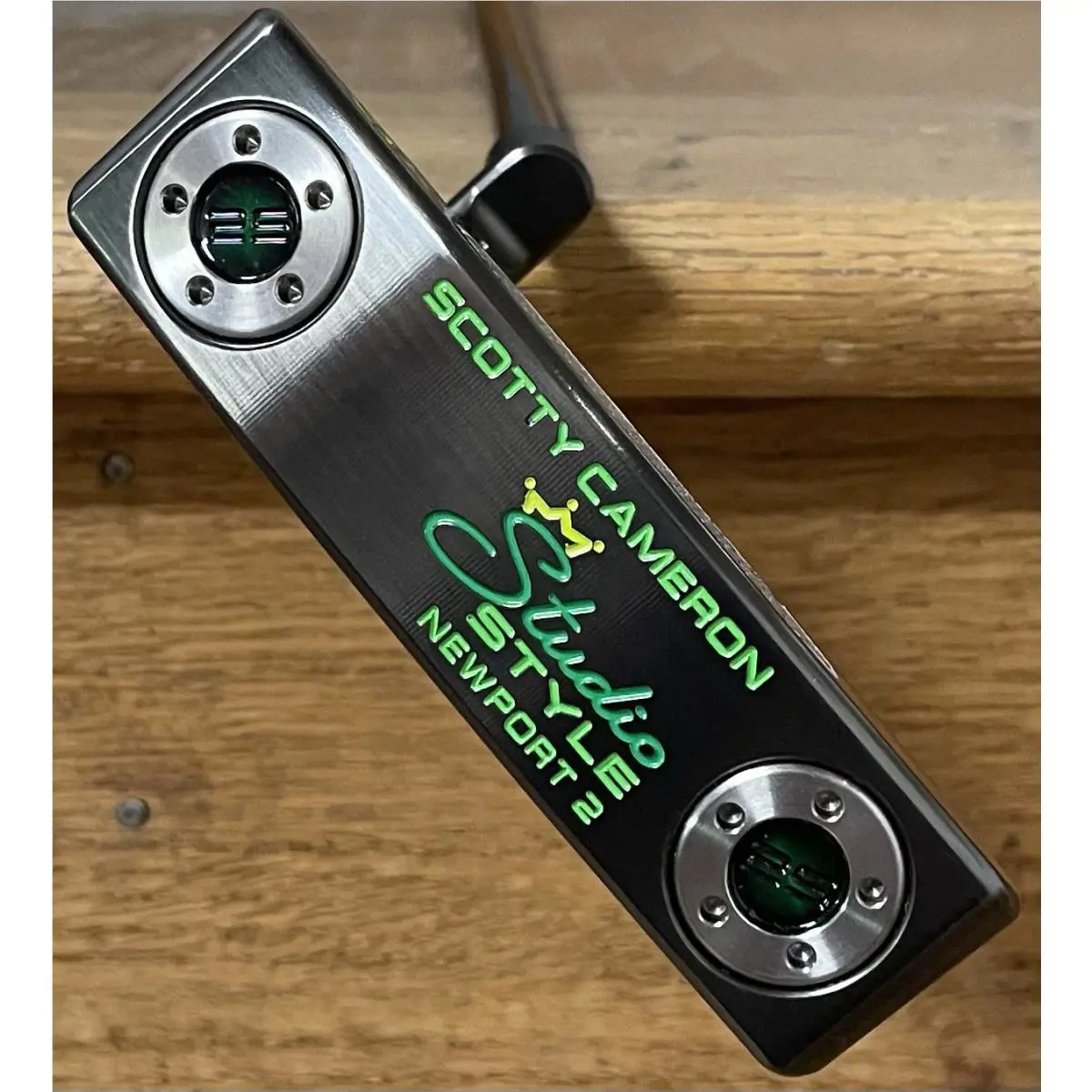Scott  - Studio Style Newport 2 - 2026 - Xtreme Dark Finish - DLC - Green, Lie Angle: Black 2