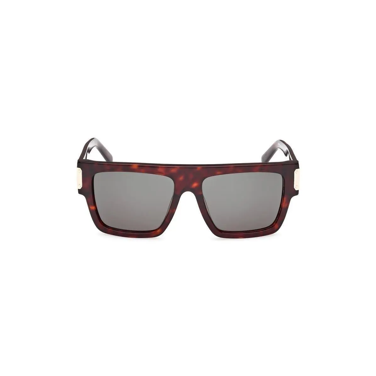 Mcm Men 55mm Square Sunglasses Dark Havana / Green