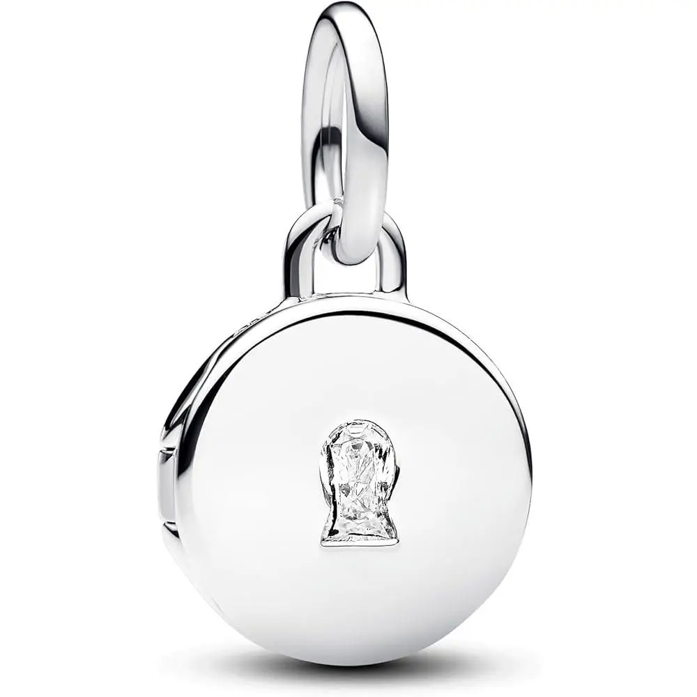 Pandora Openable Engravable Love Locket Dangle Charm 793066C01