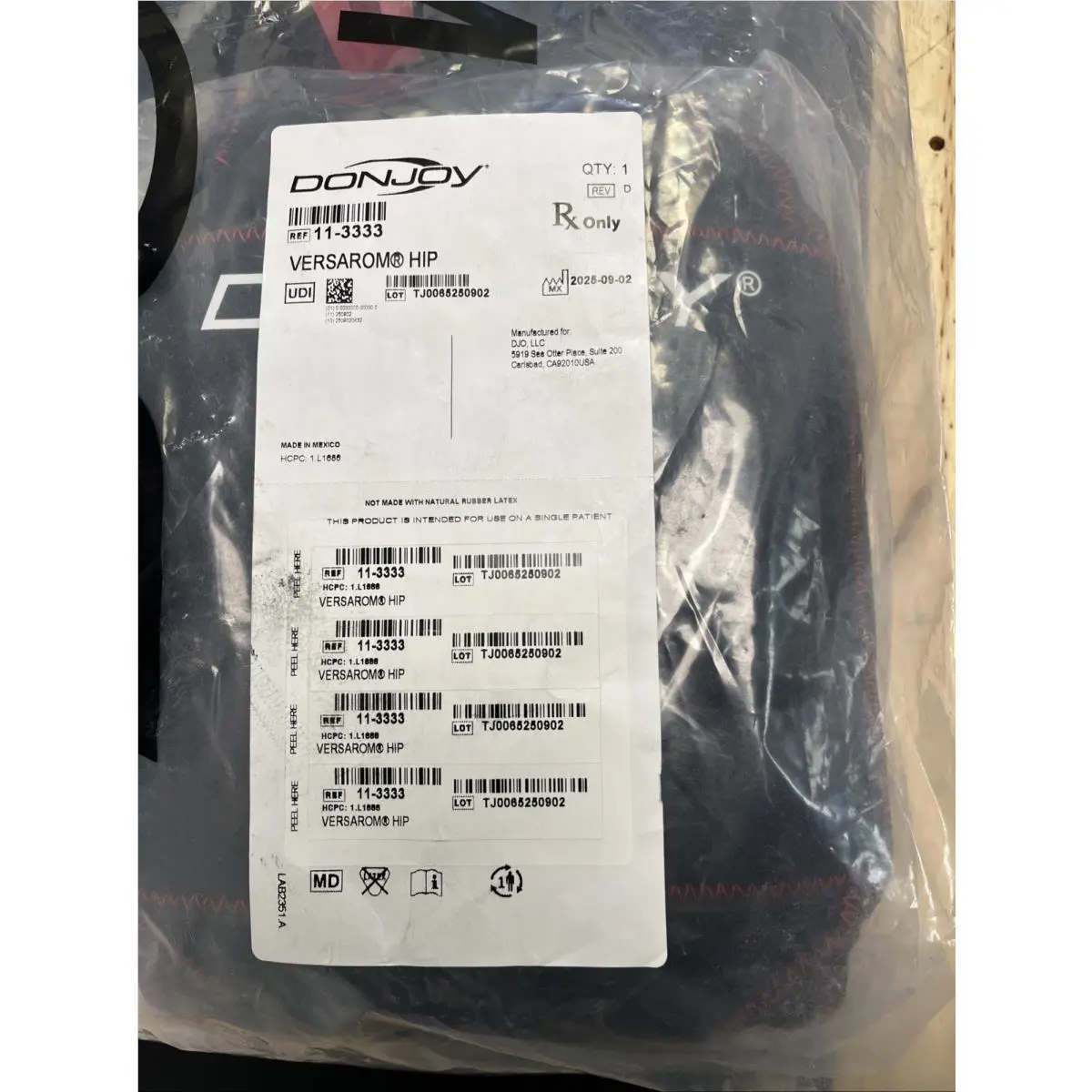 DonJoy  - Donjoy VersaROM - VersaROM - Black 3