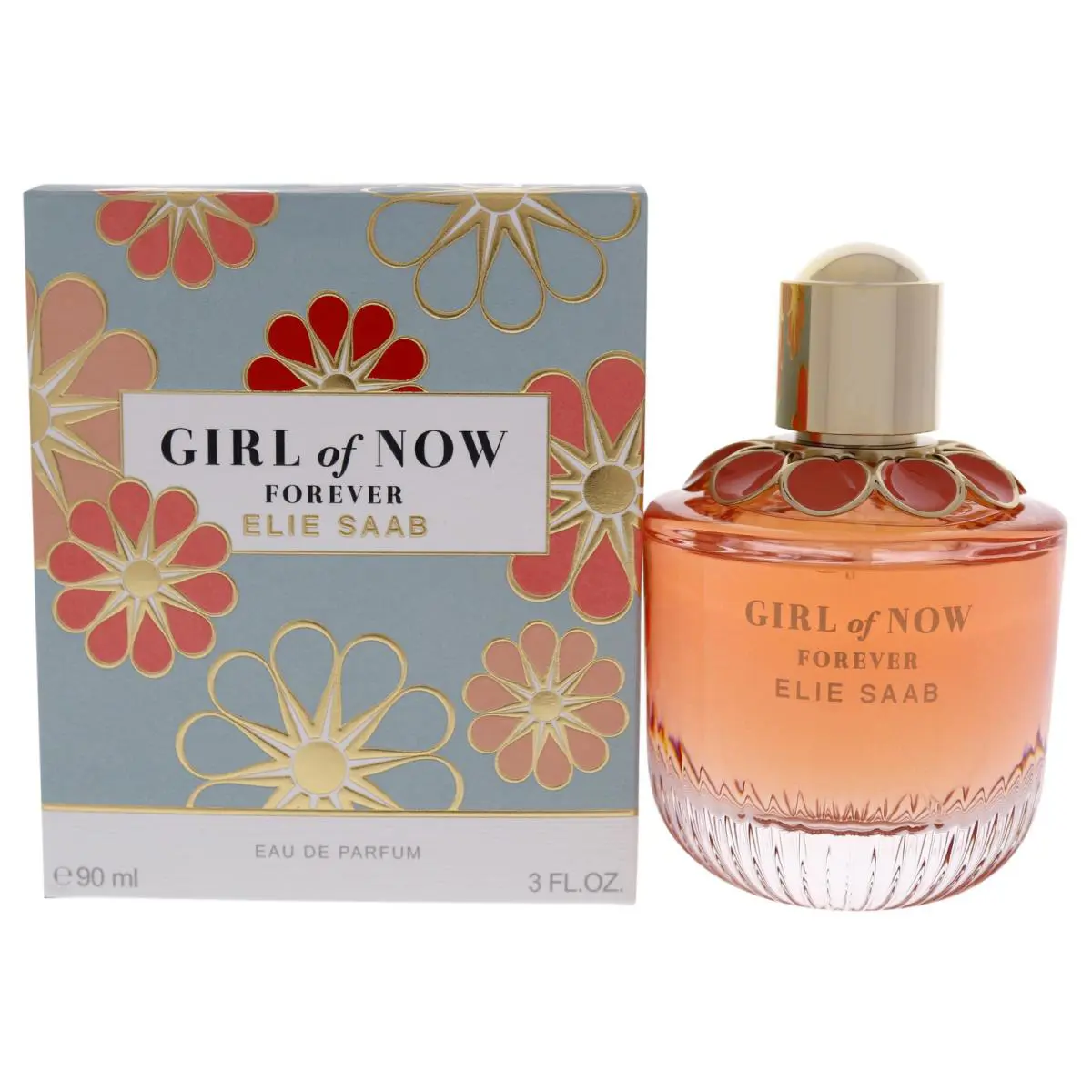 2 Pack Girl of Now Forever by Elie Saab For Women - 3 oz Edp Spray