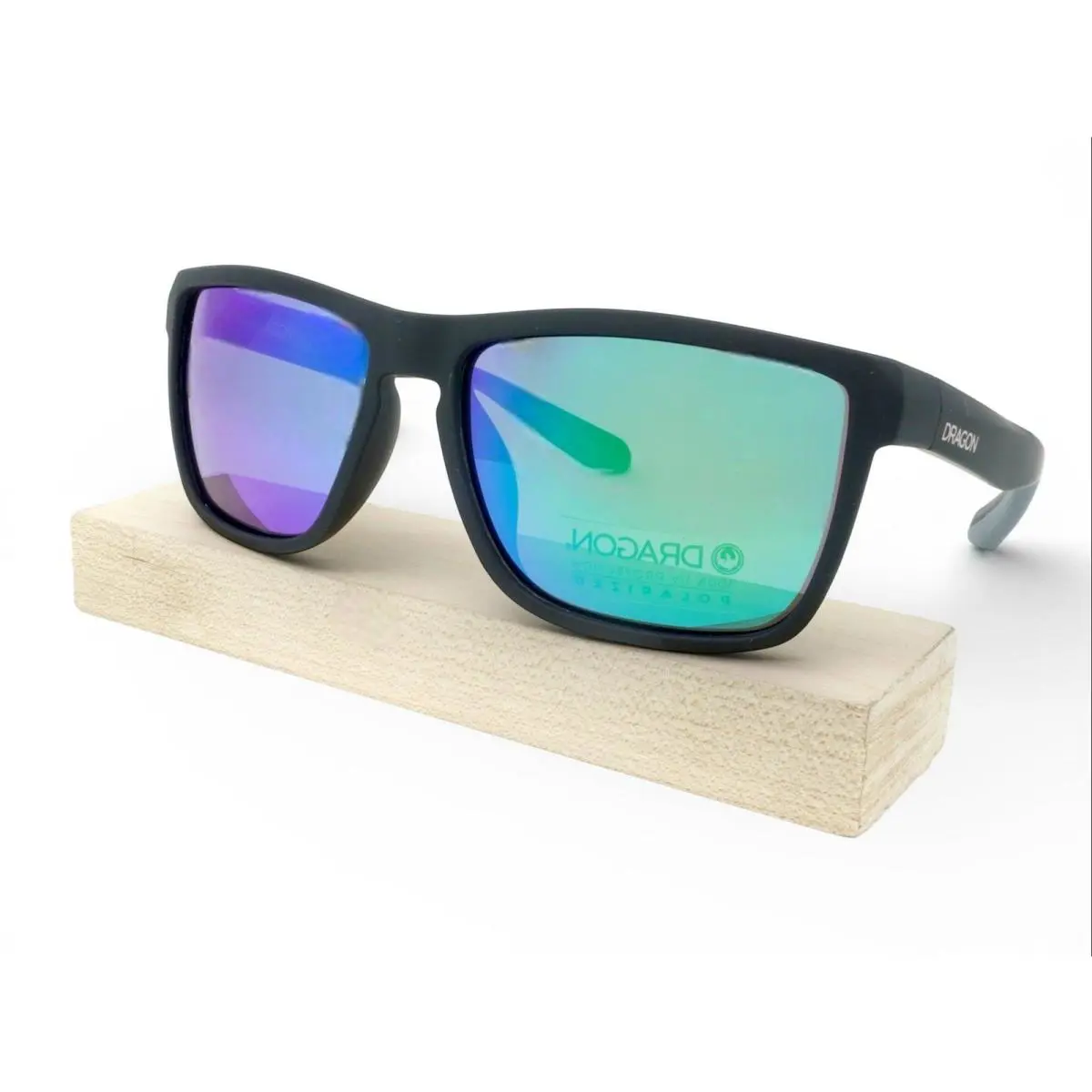 DRS1002-003 Unisex Dragon Rectangle Polarized Sunglasses