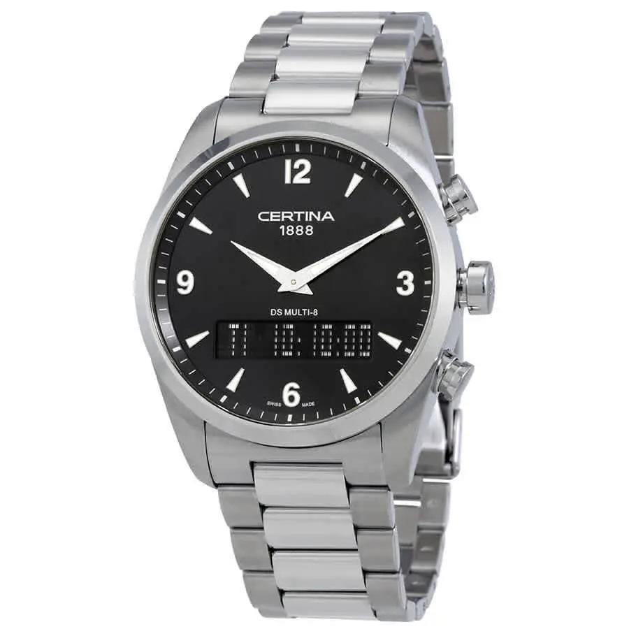 DS Multi-8 Stainless Steel Men`s Quartz Watch C020.419.11.057.00 by Certina