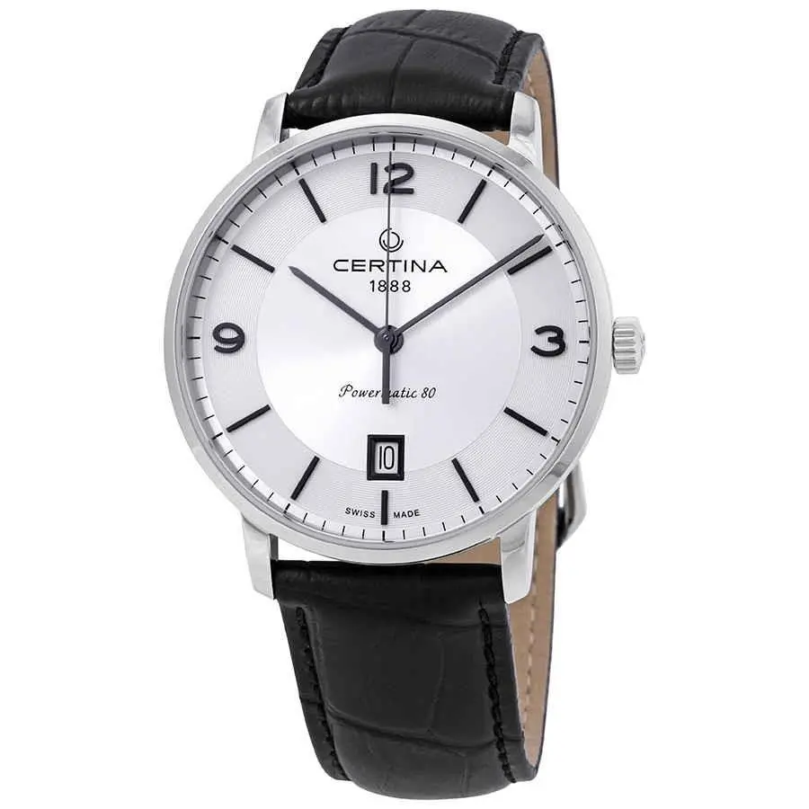 Certina DS Caimano Automatic Silver Dial Men`s Watch C035.407.16.037.00