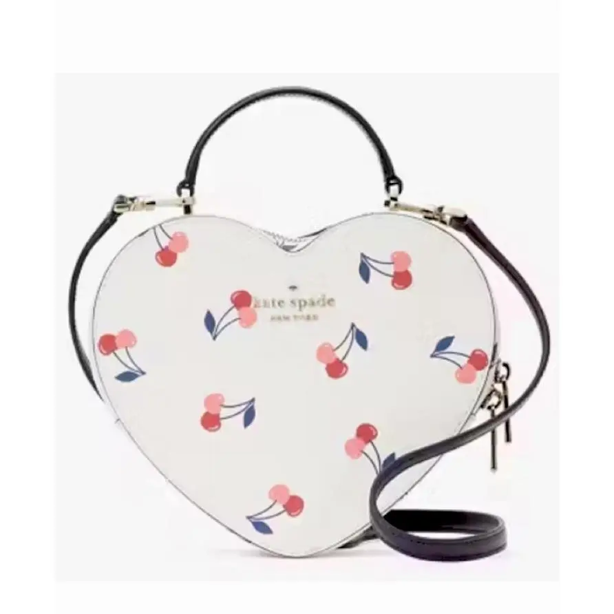 Kate Spade Love Shack Cherry Heart Crossbody New