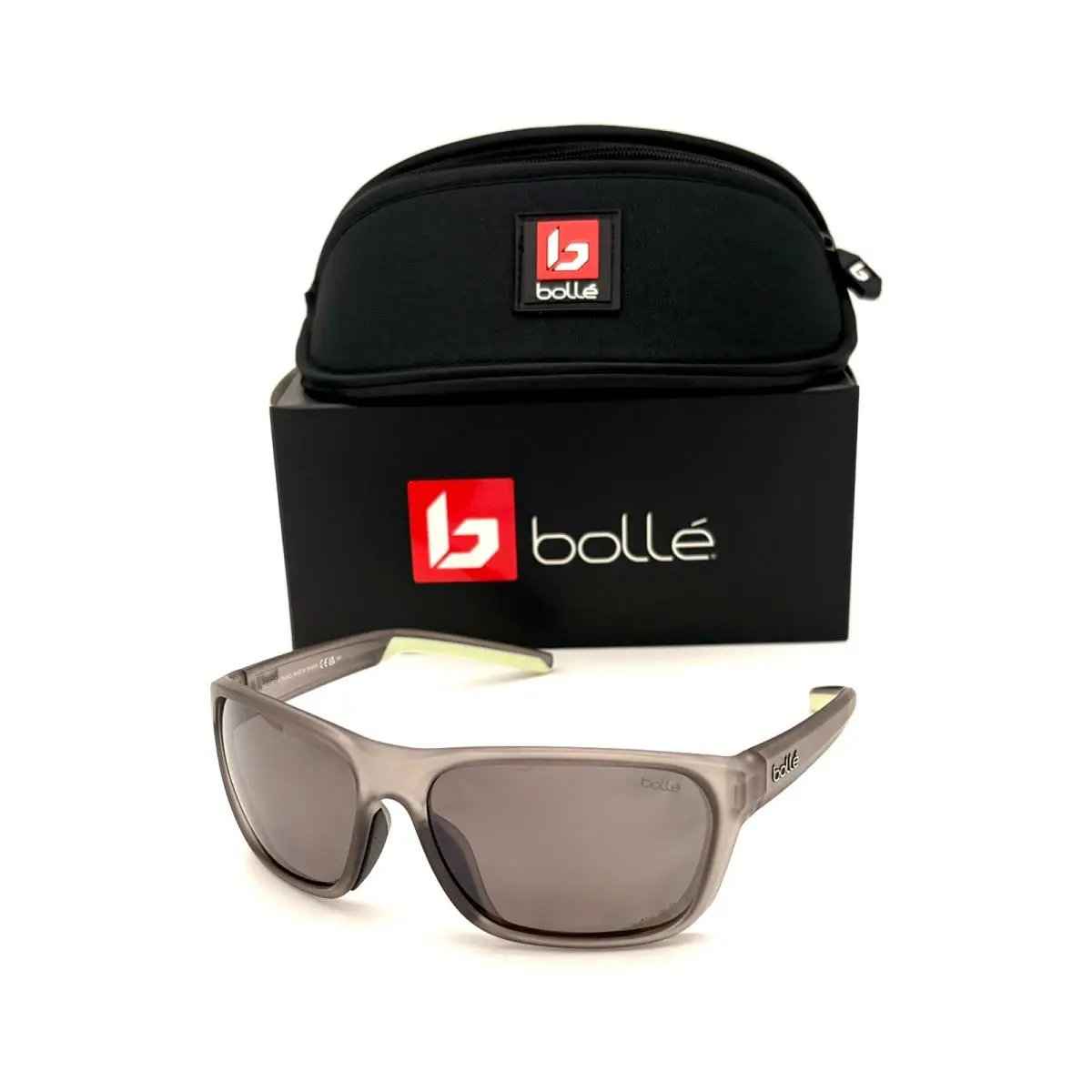 Strix Light Gray Frost / Volt + Gun Polarized Polarized 57mm Sunglasses by Bolle